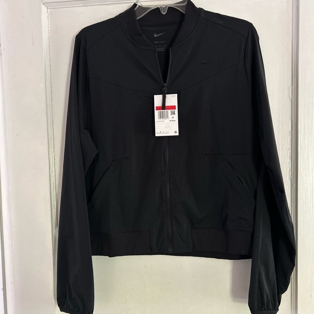 Nike Women's Black Bomber Jacket